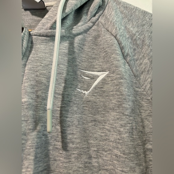 Gymshark slim fit zip up workout hoodie - Picture 3 of 4